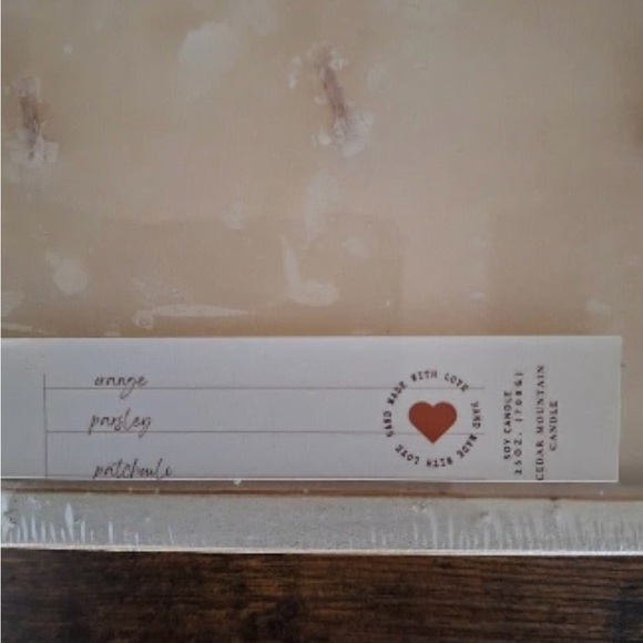 Cedar Mountain Candle Beach Linen 7 Wick White Dough Bowl Soy Candle - Picture 8 of 15